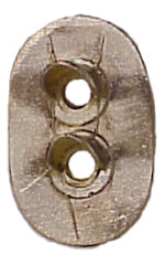 Head - Two Light Vertical - 1/pkg - HO Scale