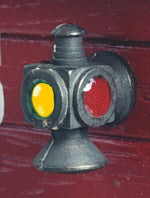 Marker Light - Yellow/Yellow/Red - 1 pair/pkg - G Scale