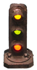 Signal - Three Light Dwarf Signal - N Scale