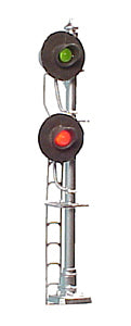 Signal - Double Head Searchlight - HO Scale