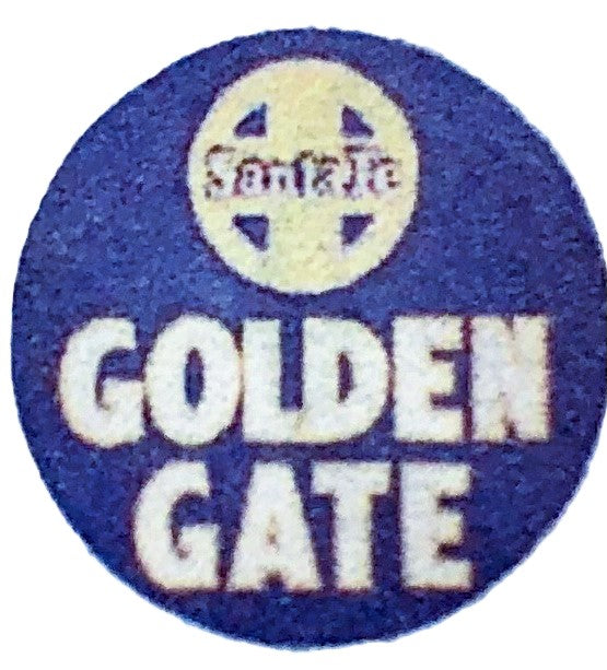 AT&SF "Golden Gate" #114 drumhead