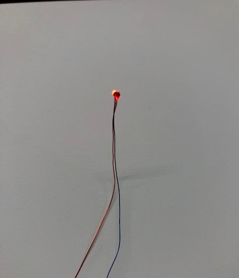 Red LED 3.3  Volt LED Red Tail Light - 1/pkg 813L