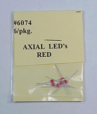 Lighting - Red Axial LED - 6/pkg - HO Scale – Tomar Industries & Utah ...