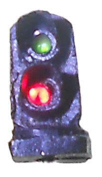 Signal - Two Light Dwarf Signal - Green/Red - N Scale