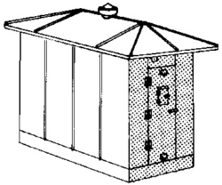 Catalog photograph: Signal Relay Structure   A-3103