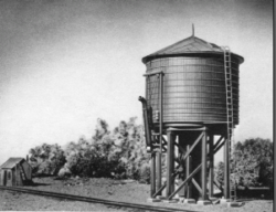 Catalog photograph: CB&Q Water Tank HO A-7345