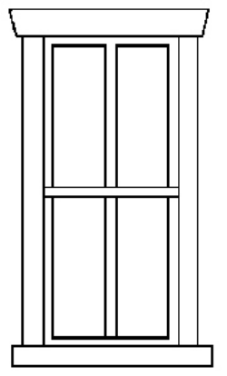 Catalog photograph: Window Single HO A-2515