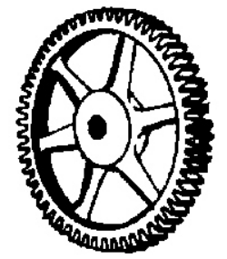 Catalog photograph: Large Gear  A-414