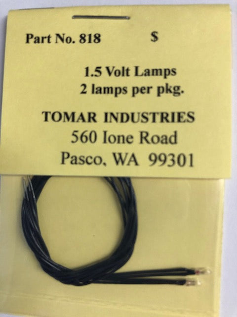 Catalog photograph: Lighting - 1.5 Volt Bulb - 2/pkg