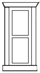 Catalog photograph: Dbl Hung Window HO A-2501