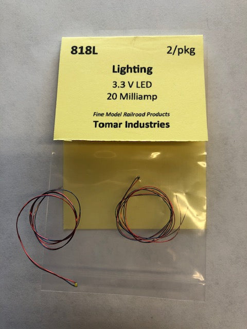 Catalog photograph: Lighting - 3.3 Volt LEDs - 2/pkg