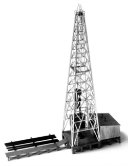Catalog photograph: Oil Drilling Derrick HO A-7488
