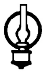 Catalog photograph: Outside Kerosene Lamp A-1800