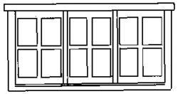 Catalog photograph: Window Triple HO A-2510