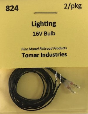 Catalog photograph: Lighting - 16 Volt Bulb - 2/pkg