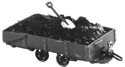 Catalog photograph: 2′ Gauge Kanawha Mine Car   A-2821